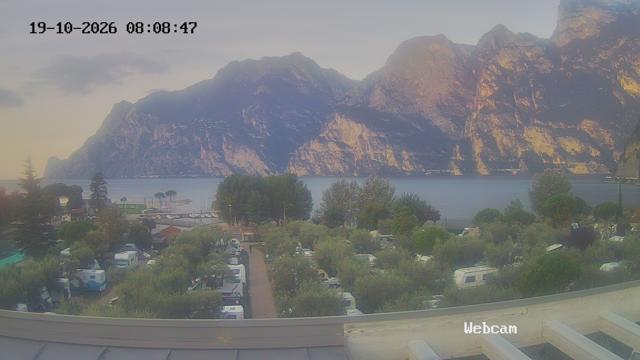 Webcam Torbole, Camping Maraodi - Lido di Arco